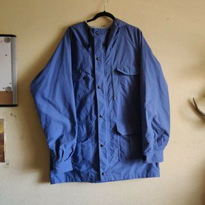 Vintage REI Rain Coat Parka Powder Blue Large